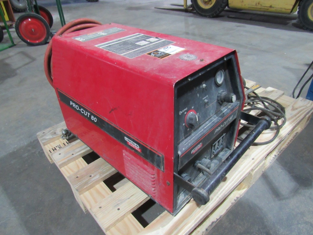 Lincoln Pro-Cut 80 Plasma Cutter- MFR - Lincoln Electric Model - Pro ...