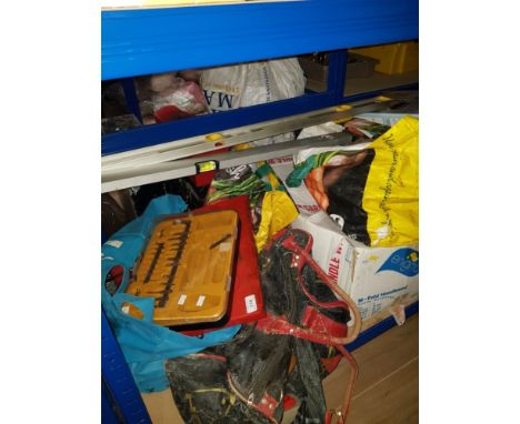 A LARGE AMOUNT OF TOOLS INC LEVELS ETC