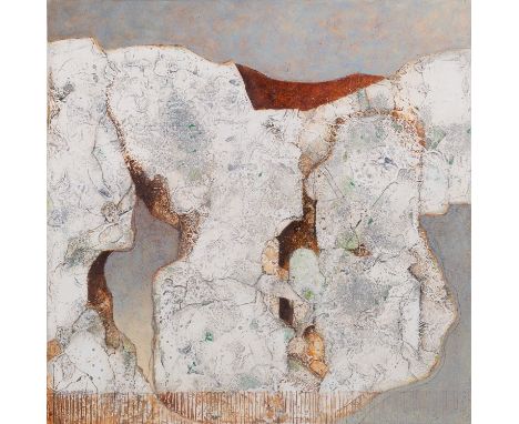 Paul Jones (British, 20th Century)
Landmark II
Acrylic and Mixed Media on Board
36 x 36 cm
Unsigned


