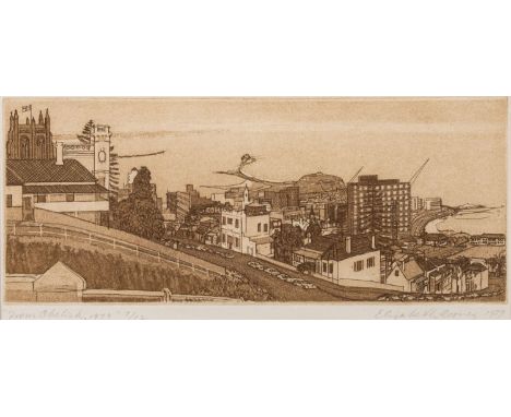 Elizabeth Rooney (1929-2016)
From Obelisk, 1979
signed and dated
etching
14 x 30cm

