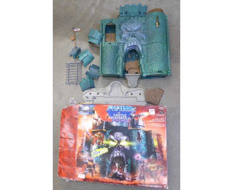 Masters of the Universe, Castle Grayskull boxed playset, complete, by Mattel 