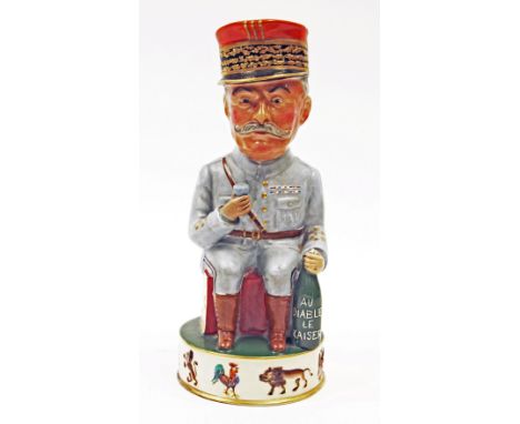 A Wilkinson WWI toby jug of Marshall Ferdinand Foch, designed by Sir Francis Carruthers Gould, printed marks including Soane 