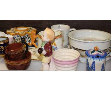 MIXED LOT OF POOLE AND OTHER CERAMICS