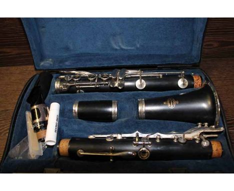 BUFFET A PARIS 'CRAMPON & CIE' CLARINET
made of cast plastic, in marked original box, box 32cm long 