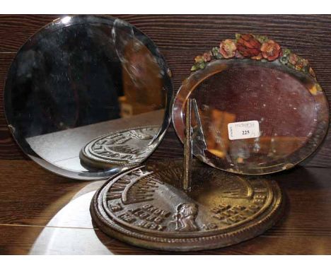 BARBOLA MIRROR, ANOTHER MIRROR AND A SUNDIAL