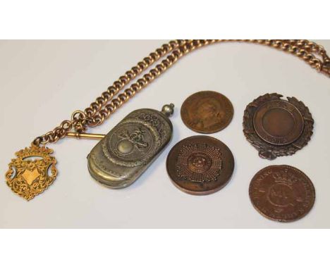TWO ARMY RELATED BRONZE MEDALS
including an ASCB India 'Western Command Inter Unit Team Boxing Championship 1931 Runners up' 