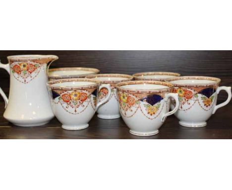 SALISBURY IMARI PATTERN PART TEA SERVICE
together with Royal Vale bone china and Collingwood bone china
