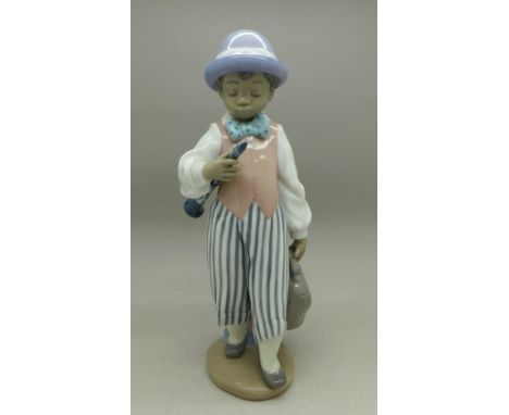 A Lladro jazz band player, Clarinet, 22cm