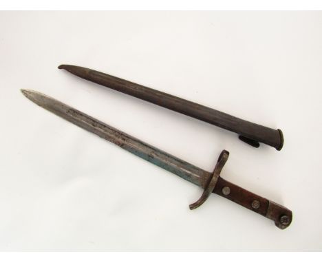 Finnish M28/30 bayonet and scabbard