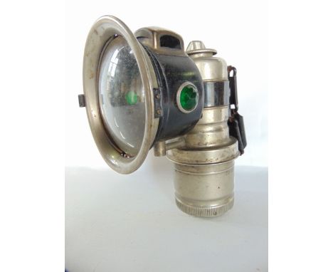 A single 20th century automobile lamp by Miller, model 3A H Miller & Co Limited, Birmingham