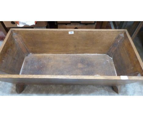 An oak trough, 36' wide