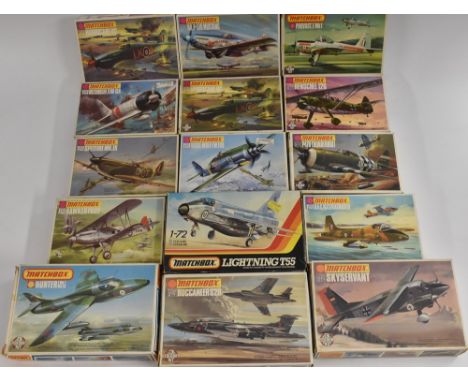 Matchbox Models, 1;72 scale inc PK-1 Hawker Fury, PK-2 Spitfire Mk.IX;  PK-4 Mitsubiski Zero-sen; PK-6 Focke-Wulf FE.190; PK1