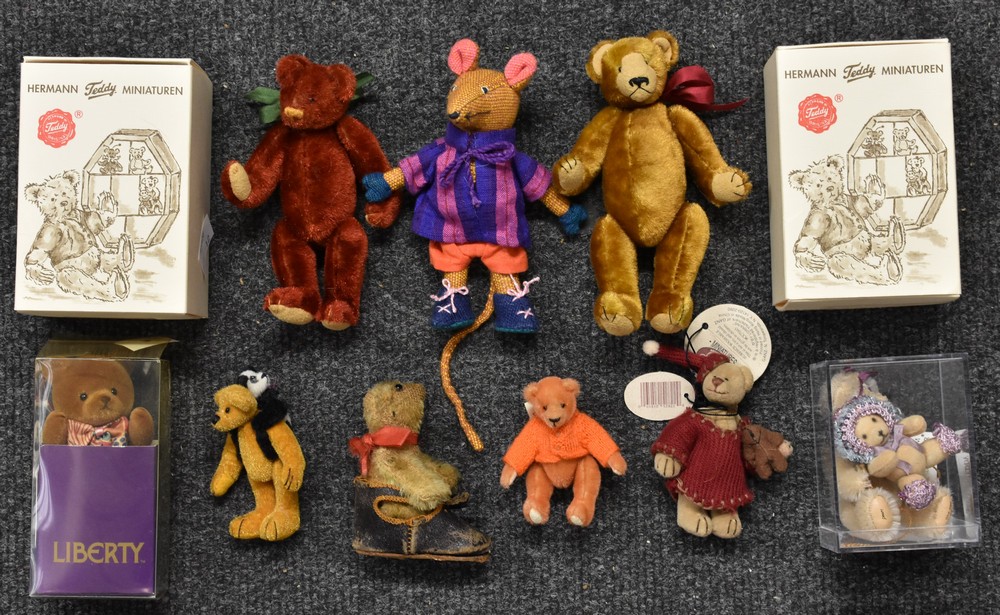 teddy hermann miniature bears