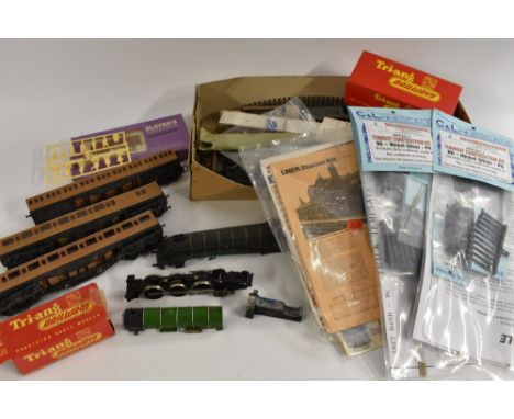 Kits & Accessories - assorted chassis and motors, C & L Finescale Turnout construction kits ;  others Perseverance, SMP point