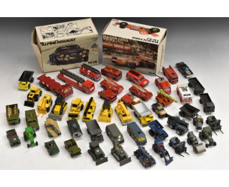 Die-cast Vehicles - Polistil S21 Alpine Renault, blue, Recing No 18; another  FX 2 March Ford 721-F.1, R Peterson, STP decals