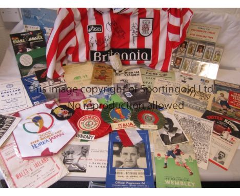 TREASURE CHEST    We had to put one in somewhere and here it is , another feast of goodies. World Cup Final 1994 programme, W