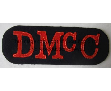 RED RUM   Very rare embroidered trainers Identification patch , black with "D McC " embroidered in red. High quality item tak