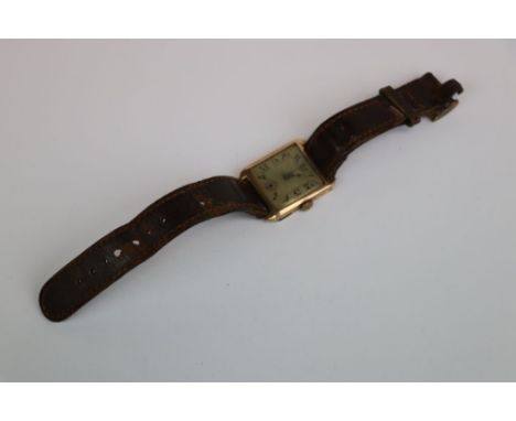 Vintage 9ct Gold Omega Gents Dress Watch