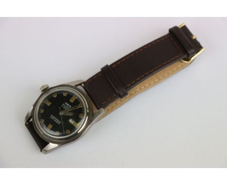 Vintage Left Hand Oris Super Swiss Watch