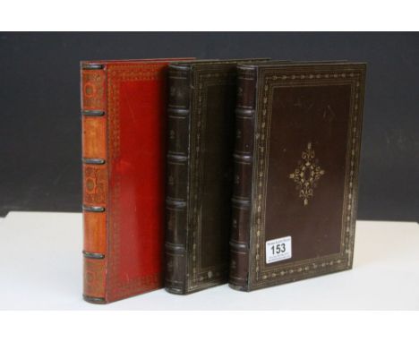Three vintage Huntley &amp; Palmer Biscuit Tins in Single Book form, each approx 25 x 18 x 3.5cm