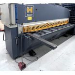 2007 HACO TS 3006 HYDRAULIC SHEAR, 10’ X ¼”, SP8 CONTROL, BACK GAUGE, S/N 21205 (RIGGING FEE $1,