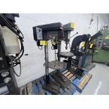 KING INDUSTRIAL 17" DRILL PRESS, S/N 330682 W/ LEESON SPEED CONTROL (RIGGING FEE $75)