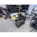 WAY TRAIN 7" X 12" HYDRAULIC METAL CUTTING BANDSAW BAH-712, S/N 03042034 (RIGGING FEE $175)