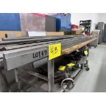 LOT OF (9) LOWER PRESS BRAKE DIES, APPROX. 9'-2" TOTAL LENGTH