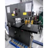 2017 FUHO VBS3612 VERTICAL BANDSAW, 36” THROAT, 27.5" X 45" TABLE, 1" BLADE (RIGGING FEE $300)
