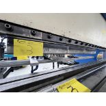 LOT OF (13) UPPER PRESS BRAKE DIES MOUNTED ON MACHINE, APPROX. 12'-2" TOTAL LENGTH