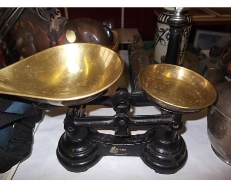 A set of cast iron scales - 'Librasco'