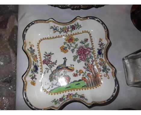 A 'Copeland Spode' handpainted dish