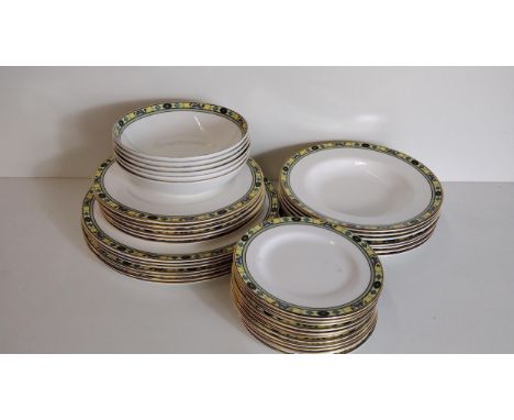 38 pieces of Minton 'Ashworth' pattern. Collection only. 