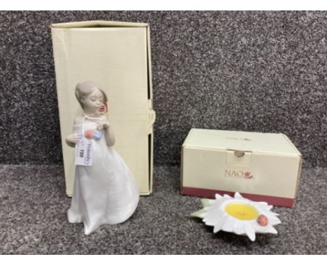 Nao by Lladro: Finishing Touch and Hello Daisy! both in original boxes