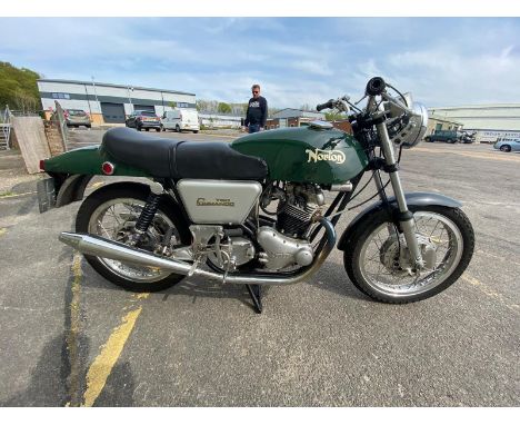 A 1970 Norton Commando 750Registration number DGJ 380HV5CRestored to a high standardNew Mick Hemmings gearboxFull engine rebu