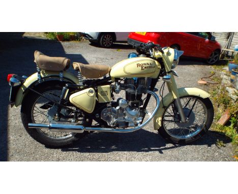 A 1978 Royal Enfield Bullet 350Frame number146288Imported fully restored from India & never registeredFully assembled with ju