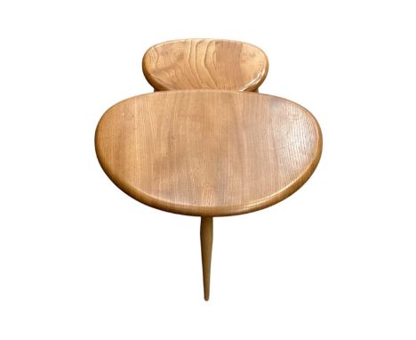 Two Ercol pebble tablesCouple of light scratches and scuffs to the larger table.Please see extra images on our website