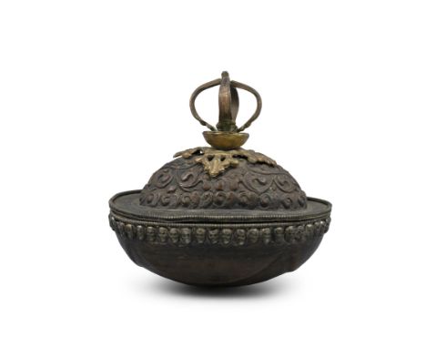 FORMERLY THE PROPERTY OF JUAN CARLOS KATZENSTEIN (1925-2018): A PROMINENT ARGENTINIAN DIPLOMAT (BY REPUTE)  A COPPER ALLOY MA