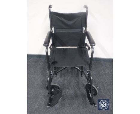 A folding drive light weight wheel chair 