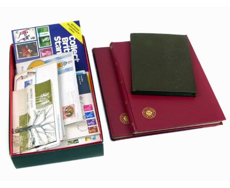 Collection of stamps to include Great Britian and Channel Island mainly pre-decimal Q. E. II stamps in 2 stock books also a f