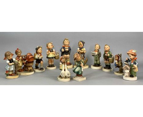 GOEBEL COLLECTION, 12 traditional figuresProvenance: deceased estate Trelawnyd