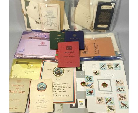 LARGE INTERESTING COLLECTION OF ROYAL EPHEMERA & MEMORABILIA, from the collection of a former employee of the Royal Household