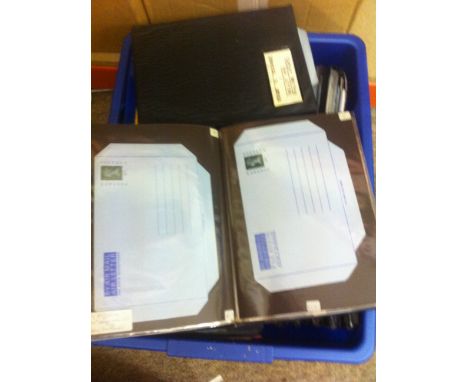 Great Britain air letters both mint and used, includes soe better mint GVI examples, (100's)
