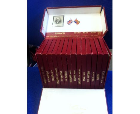 Boxed collection of Tuck & Sons "Oilette" postcards, presented by the Earl of Rosebery at the Banquet to the Colonial Delegat