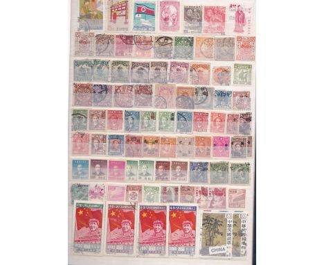 CHINA STAMPS : Two albums of mint and used China. Early period through to 1994, (100's)