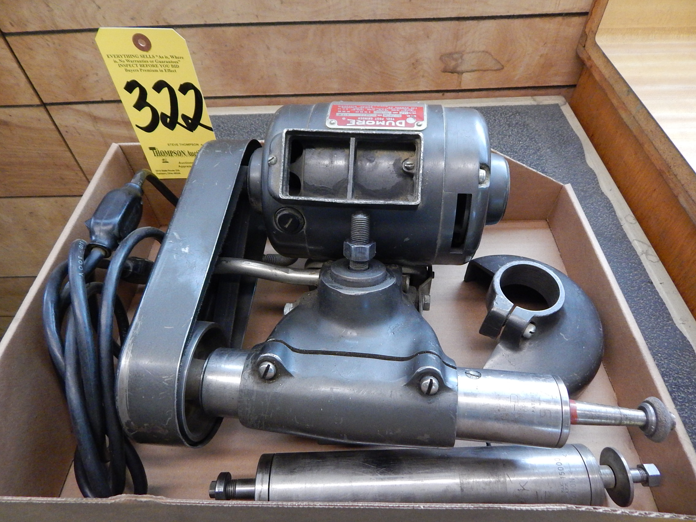 Dumore 5021 Tool Post Grinder
