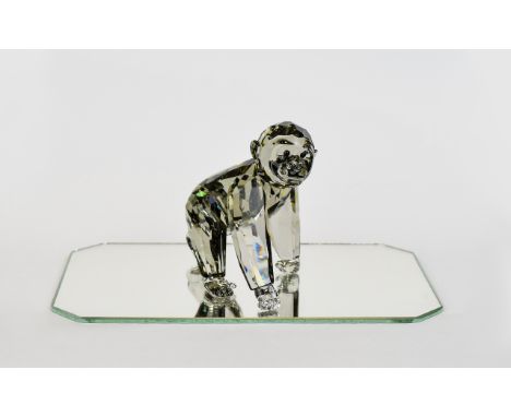 Swarovski SCS Members Only Annual Edition Crystal 2009 Companion Gorilla Cub Figure 2009 Companion Cub Figure 'Gorilla Cub' C