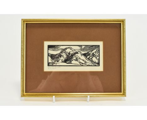 Original Framed Woodcut Pencil Signed By Margaret Pilkington (1891 - 1974) Margaret Pilkington was born into a wealthy family