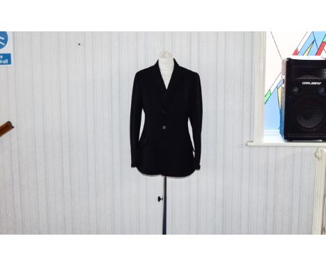 Equestrian Interest Pure Wool Boys Riding/Dressage Jacket 100% pure new wool showerproof riding jacket by Rosette. Features t