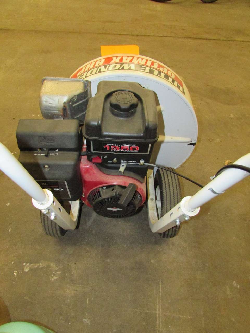 Little Wonder Optimax 8HP Gas Powered Blower with Briggs & Stratton 1350 Intek Series Engine [Loc